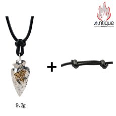 画像2: Antique Jewelry S925シルバー ホルスの目 ペンダント ヒップホップ メンズ ネックレス レトロ 個性 欧米風 ファッション カップルアクセサリー (2)