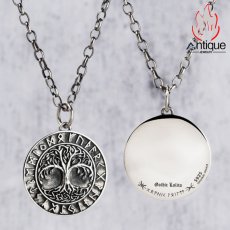 画像8: Antique Jewelry バイキング 生命の木 ネックレス メンズ S925シルバー ペンダント ヒップホップ  レトロ アクセサリー (8)