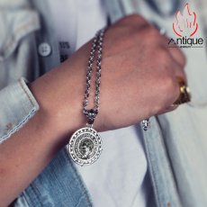 画像12: Antique Jewelry 欧米風 クリス コンパス ペンダント レトロ ロングネックレス チタン鋼 ヒップホップ ゴシック アクセサリー (12)