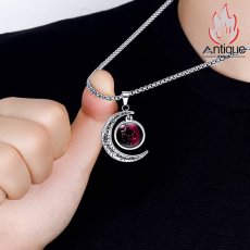 画像18: Antique Jewelry 星座ペンダントネックレス - 男女兼用、夜光機能付きの個性的な装飾品、ギフトアイテム (18)