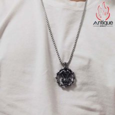 画像6: Antique Jewelry ペンダント かっこいい ドクロ ネックレス おしゃれ セーターチェーンネックレス 個性なネックレス レトロ アクセサリー (6)