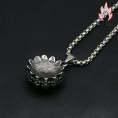 画像9: Antique Jewelry 地獄の目 ドクロ タイムスケール レトロペンダント 個性なネックレス パンク ヒップホップネックレス メンズアクセサリー (9)