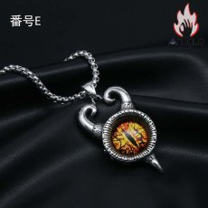 画像13: Antique Jewelry 悪魔の目 ネックレス 男性 ファッション チタン鋼 レトロ ヒップホップ ペンダント オリジナル アクセサリー (13)