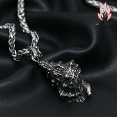 画像2: Antique Jewelry オリジナル サザエさん ネックレス レトロ メンズ レディース チタン鋼 パンク おしゃれ ペンダント セーターネックレス アクセサリー (2)