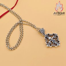 画像5: Antique Jewelry S925シルバー 新作 個性的なアンカーペンダント ダーク・パンク風 ユニセックス (5)