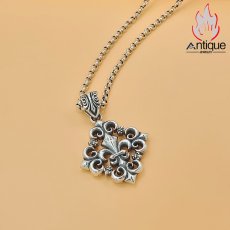 画像6: Antique Jewelry S925シルバー 新作 個性的なアンカーペンダント ダーク・パンク風 ユニセックス (6)