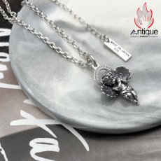 画像5: Antique Jewelry S925シルバー スタイリッシュなアクセサリー キューピッドの天使ペンダント 恋愛の守護者 可愛い女性向けネックレス (5)